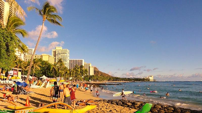 Aqua Aloha Surf Waikiki Aparthotel Exterior foto