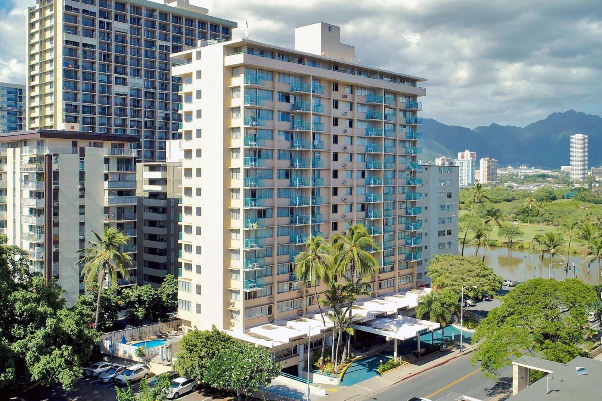 Aqua Aloha Surf Waikiki Aparthotel Exterior foto