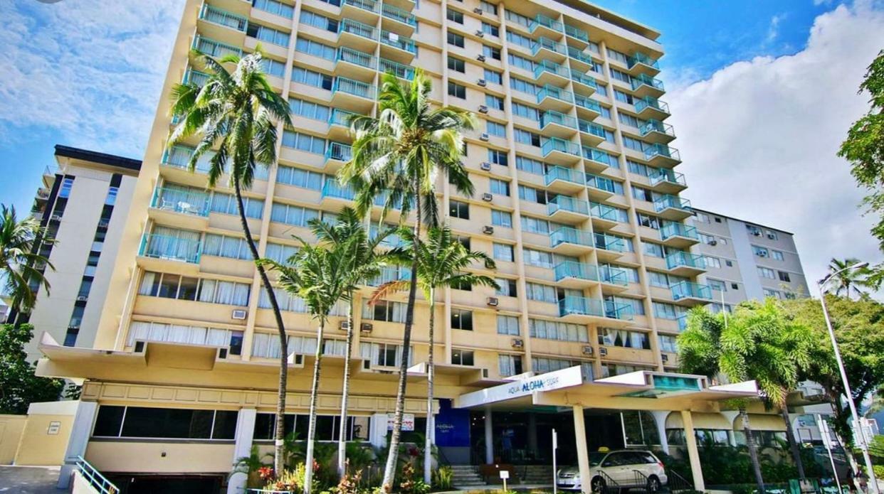 Aqua Aloha Surf Waikiki Aparthotel Exterior foto